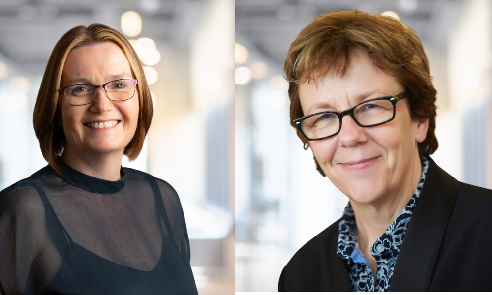 Sarah and Susie new Board members